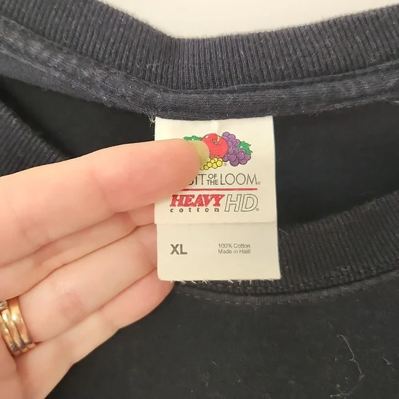 Flaming skull tshirt - Picture 4 of 5